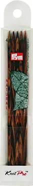 Strumpfstricknadeln Holz, farbig 20cm/Nr.4