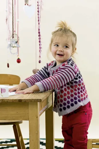 Baby-Jacquardjacke