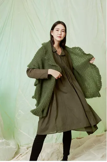 Schal aus MOHAIR LUXE