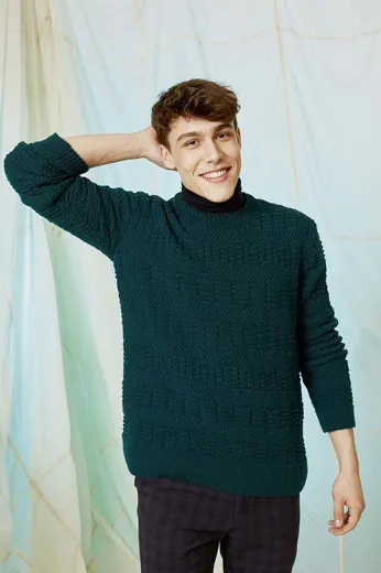 Herrenpullover aus MERINO 120