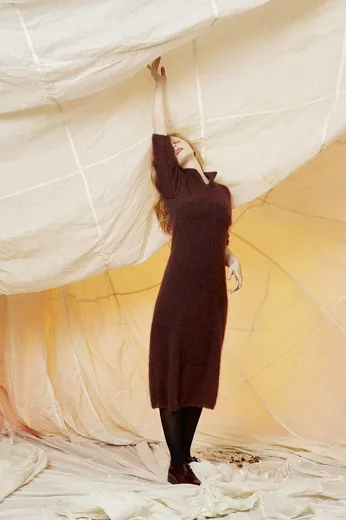 Kleid aus MOHAIR LUXE