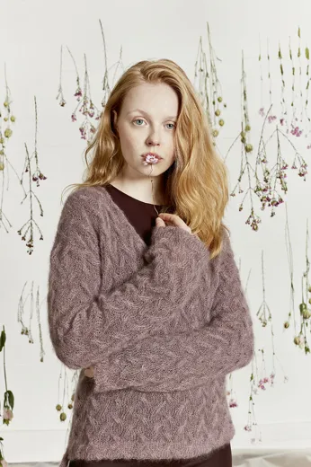 Pullover aus MOHAIR LUXE
