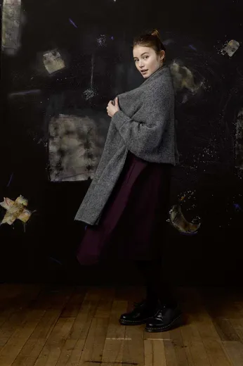 Capejacke aus LUSSO
