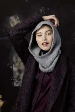 Schalmütze aus CASHMERE PREMIUM