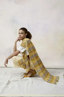 Schultertuch aus LINELLO