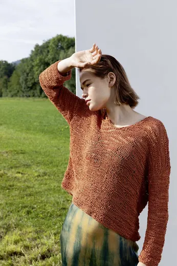 Pullover aus LINO