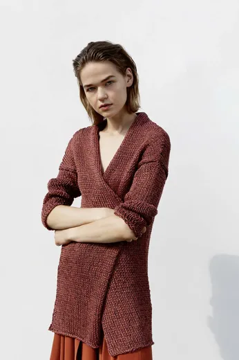 Jacke aus CANAPA