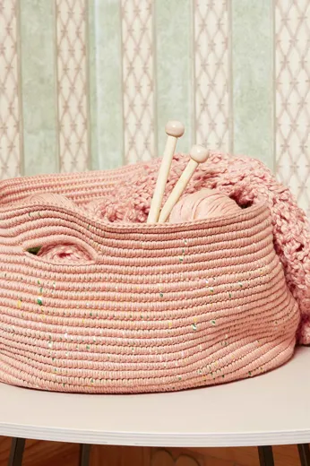 Korb aus WOOLADDICTS JOY