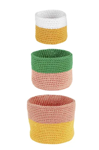 Körbchen aus WOOLADDICTS SUNSHINE