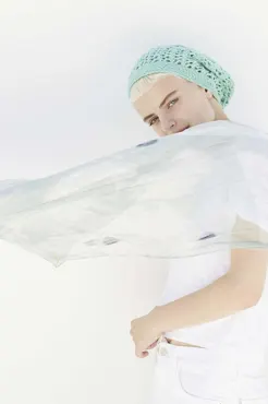 Mütze aus WOOLADDICTS HAPPINESS