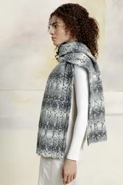 Schal aus SNOWFLAKE