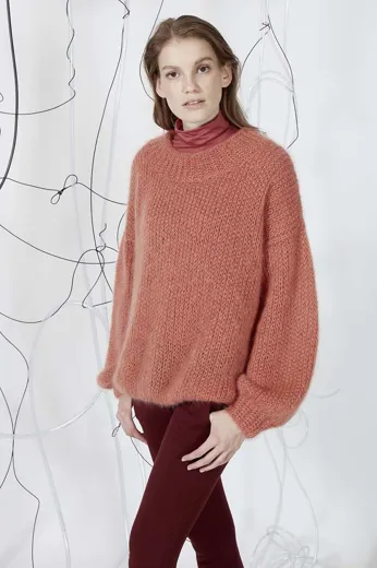 Pullover Oversized aus MOHAIR LUXE