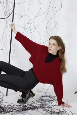 Kurzer Pullover aus CASHMERE LIGHT