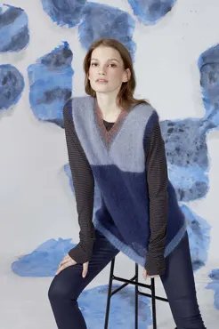 Pullunder aus MOHAIR LUXE