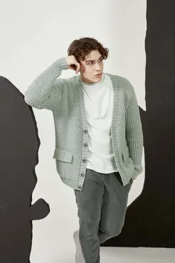 Herrenjacke aus MERINO+