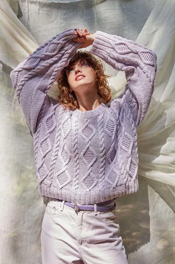 Pullover aus WOOLADDICTS SUNSHINE