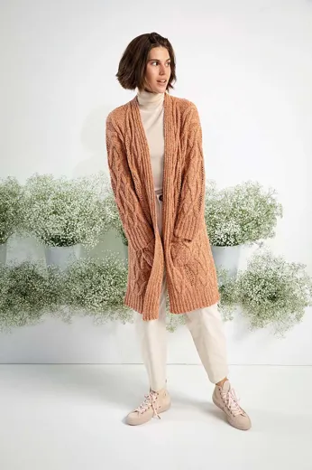 Lange Jacke aus KYLIE