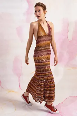 Häkelkleid aus LINELLO