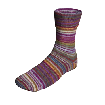 Super Soxx Color 4-fach violett/blau 1116 Vienna