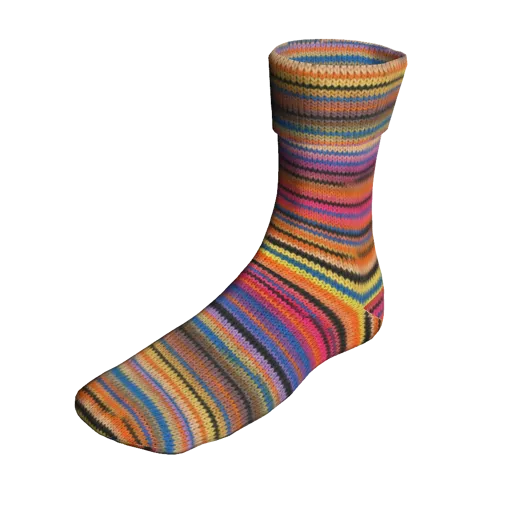 Super Soxx Color 4-fach blau/gelb/pink 1116 Bern