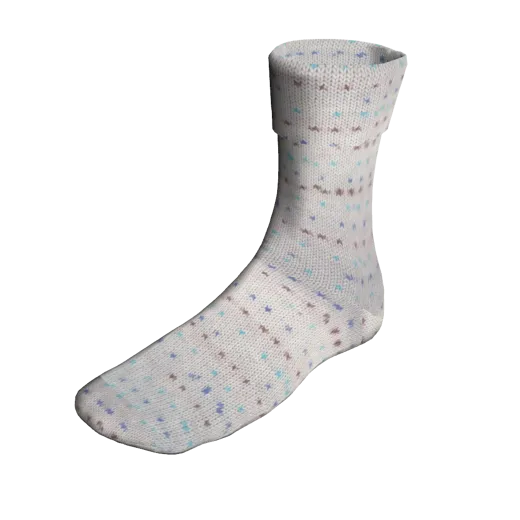 Super Soxx Color 4-fach grau/blau 1113 Fresh