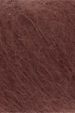 Mohair Luxe dunkelrot
