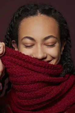 Snood Schal aus WOOLDDICTS EARTH