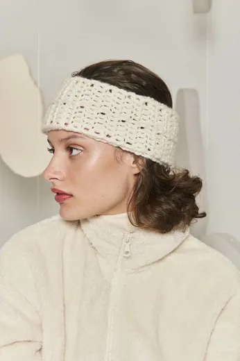 Stirnband gehäkelt aus WOOLADDICTS GLORY