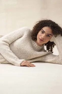 Pullover Top Down aus SURI ALPACA