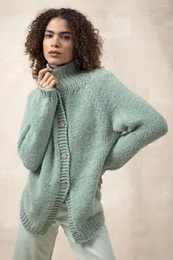 Jacke Top Down aus SURI ALPACA und CARPE DIEM