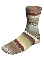 Super Soxx Color 6-fach hellbraun 1122 Latte Macchiato