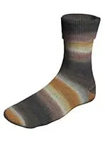 Super Soxx Color 6-fach beige/braun 1121 Supervillain