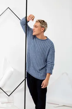 Herrenpullover Unisex aus LIZA