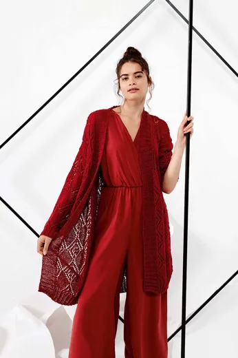 Jacke aus LINO