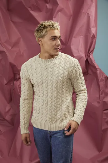 Herrenpullover aus SOFT COTTON