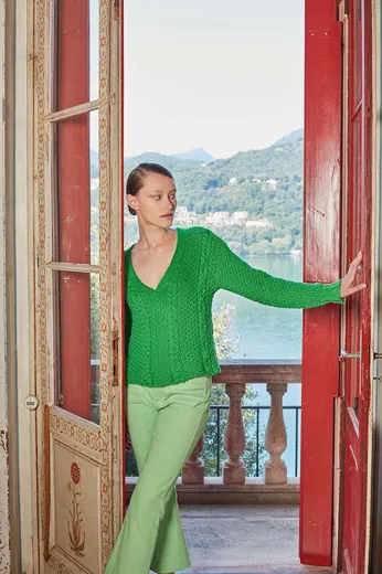 Pullover aus WOOLADDICTS HAPPINESS
