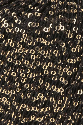 Paillettes anthrazit/gold