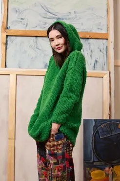 Pullover mit Kapuze aus PHOENIX