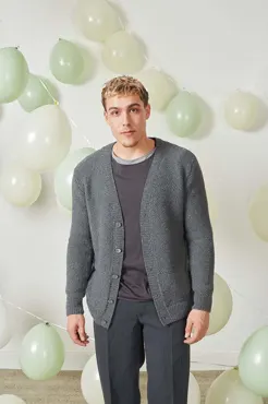 Herrenjacke aus LAMBSWOOL