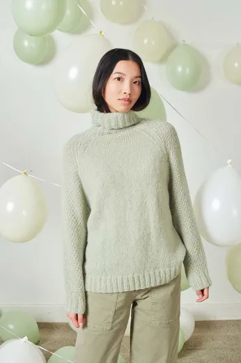 Rollkragen-Pullover aus MALOU LIGHT