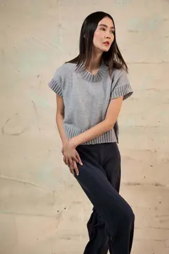 Pullunder aus CASHMERE LACE und CASHMERE DREAMS