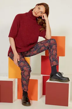 Kurzarmpullover aus ALPACA SOXX 6PLY