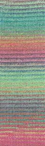 Mille Colori Socks & Lace Luxe pink/grün/violett