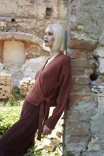 Strickjacke aus BLISS
