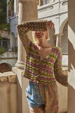 Kurze Sommerjacke aus ARTSY