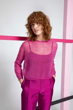 Feiner Pullover aus MOHAIR 21