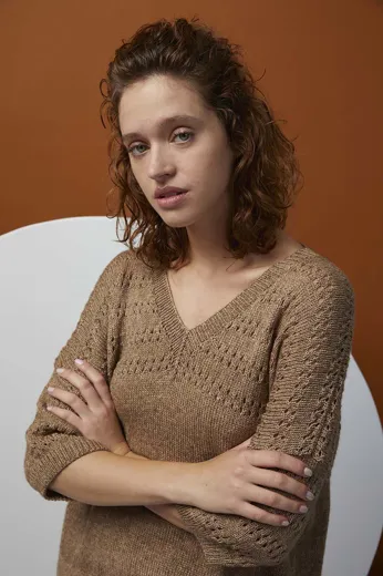 Kurzarmpullover aus VAYA