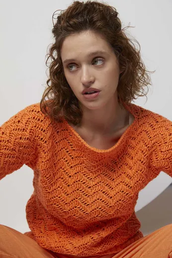 Kurzarmpullover Amina aus AMIRA LIGHT