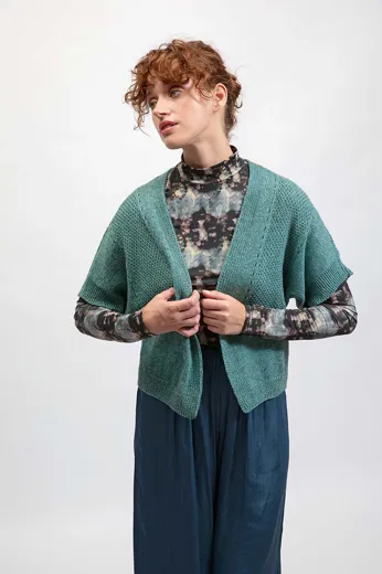 Kurzarmjacke aus VAYA