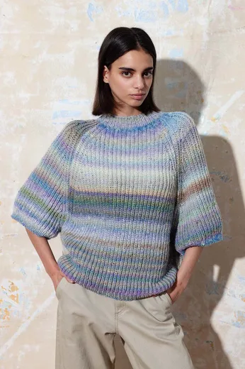 Kurzarmpullover aus MAGNOLIA